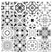 Load image into Gallery viewer, Mosaic Tile Stickers, Pack Of 16, All Sizes, Waterproof, Azulejo Transfers For Kitchen / Bathroom Tiles GT53 - Bolsover Designs
