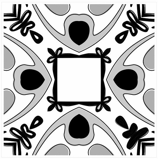 Mosaic Tile Stickers, Pack Of 16, All Sizes, Waterproof, Azulejo Transfers For Kitchen / Bathroom Tiles GT53 - Bolsover Designs