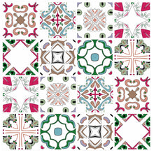 Load image into Gallery viewer, Mosaic Tile Stickers, Pack Of 16, All Sizes, Waterproof, Transfers For Kitchen / Bathroom Tiles GT56 - Bolsover Designs
