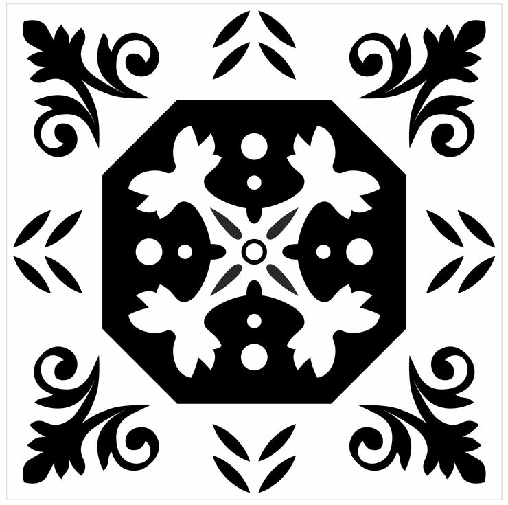 Mosaic Tile Stickers, Pack Of 16, All Sizes, Waterproof, Azulejo Transfers For Kitchen / Bathroom Tiles GT65 - Bolsover Designs