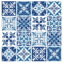 Load image into Gallery viewer, Mosaic Tile Stickers, Pack Of 16, All Sizes, Waterproof, Transfers For Kitchen / Bathroom Tiles GT69 - Bolsover Designs
