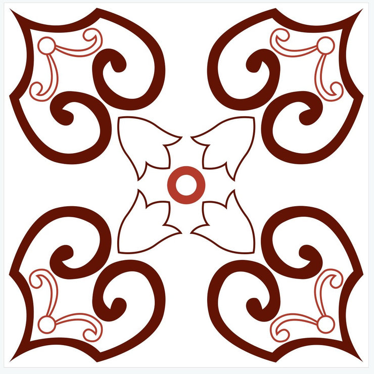 Mosaic Tile Stickers, Pack Of 16, All Sizes, Waterproof, Azulejo Transfers For Kitchen / Bathroom Tiles GT75 - Bolsover Designs