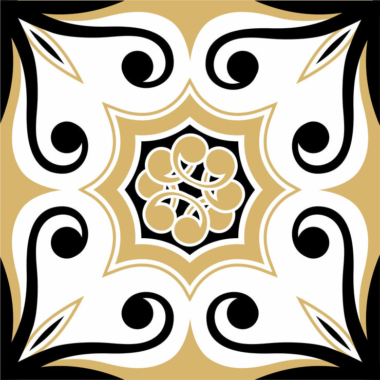 Mosaic Tile Stickers, Pack Of 16, All Sizes, Waterproof, Azulejo Transfers For Kitchen / Bathroom Tiles GT87 - Bolsover Designs