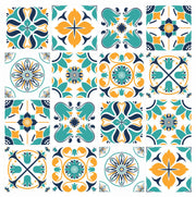 Mosaic Tile Stickers, Pack Of 16, All Sizes, Waterproof, Transfers For Kitchen / Bathroom Tiles GT88 - Bolsover Designs