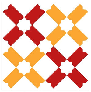 Mosaic Tile Stickers, Pack Of 16, All Sizes, Waterproof, Azulejo Transfers For Kitchen / Bathroom Tiles GT94 - Bolsover Designs