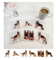 Drinks Coasters, Dog Design, Choose Your Breed, For Table Top, Mancave Bar, For Coffee Cups, Teacups, Alcoholic Drinks, BD1