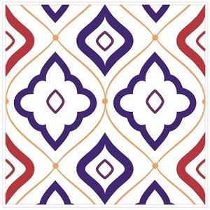 Mosaic Tile Stickers, Pack Of 16, All Sizes, Waterproof, Azulejo Transfers For Kitchen / Bathroom Tiles GT42 - Bolsover Designs