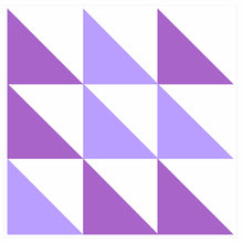 Load image into Gallery viewer, Mosaic Tile Stickers, Pack Of 16, All Sizes, Waterproof, Lilac Azulejo Transfers For Kitchen / Bathroom Tiles L02 - Bolsover Designs
