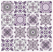 Load image into Gallery viewer, Mosaic Tile Stickers, Pack Of 24, All Sizes, Waterproof, Transfers For Kitchen / Bathroom Tiles L03 - Bolsover Designs
