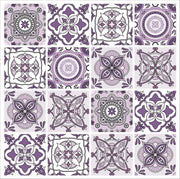 Mosaic Tile Stickers, Pack Of 24, All Sizes, Waterproof, Transfers For Kitchen / Bathroom Tiles L03 - Bolsover Designs