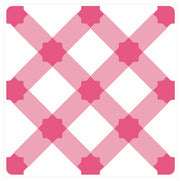 Mosaic Tile Stickers, Pink, Pack Of 16, All Sizes, Waterproof Azulejo Transfers For Kitchen / Bathroom Tiles P05 - Bolsover Designs