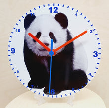 Load image into Gallery viewer, Animal Clocks, A Choice Of Animals on a Quartz Clock. Stand or Wall Mounted, 200mm, Battery Included
