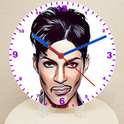 Male Pop & Rock Star Clocks, Cartoon Style Characters On A Quartz Clock, Stand or Wall Mounted, Battery Included