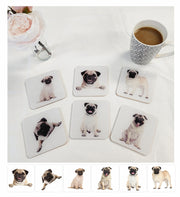 Drinks Coasters, Dog Design, Choose Your Breed, For Table Top, Mancave Bar, For Coffee Cups, Teacups, Alcoholic Drinks, BD1
