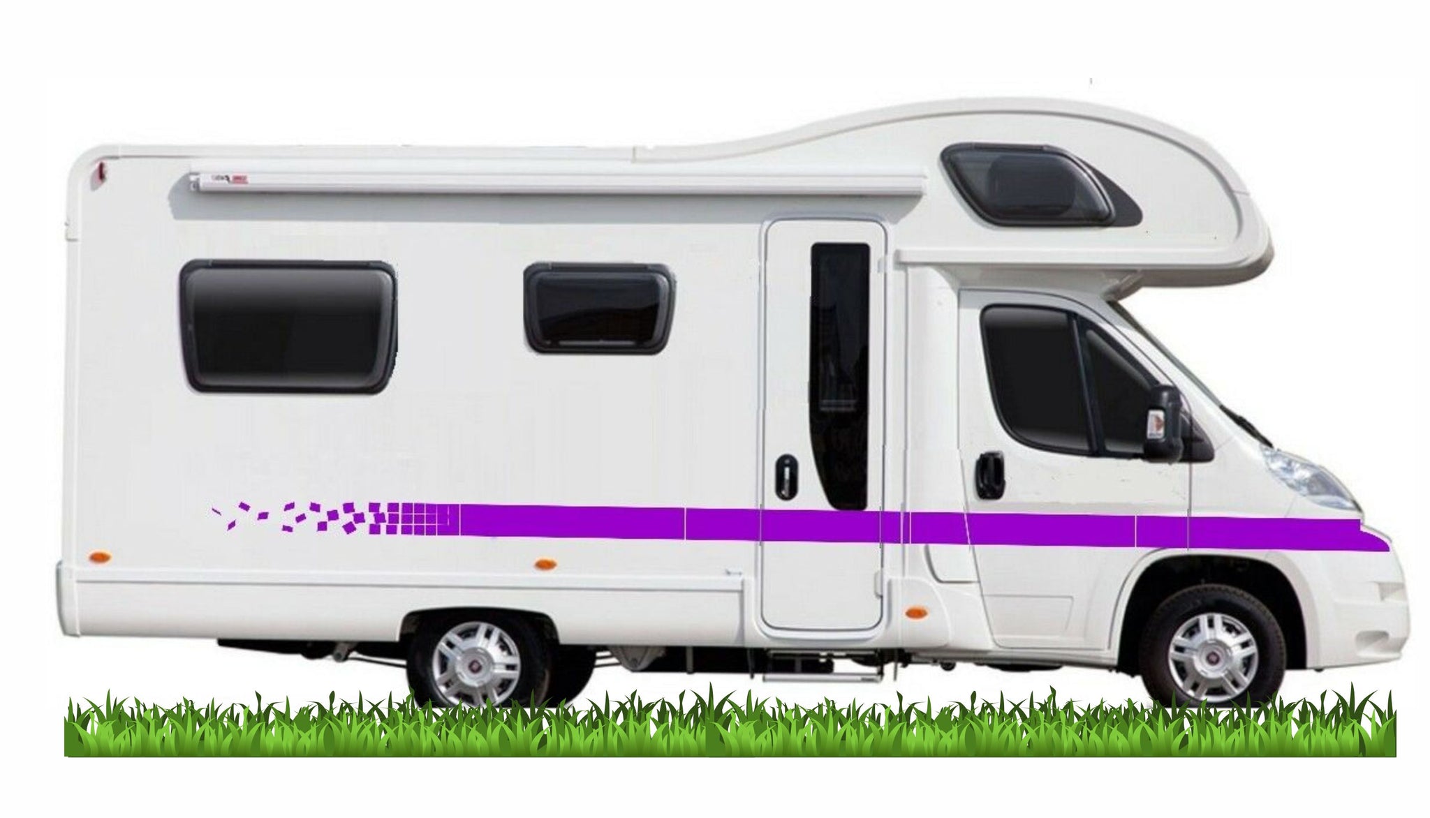 12 Metres Of Stripes For Motorhome Caravan Campervan Decal Graphics St ...