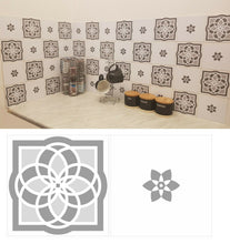 Load image into Gallery viewer, Mosaic Tile Stickers, Pack Of 24, All Sizes, Waterproof, Transfers For Kitchen / Bathroom Tiles G20 - Bolsover Designs
